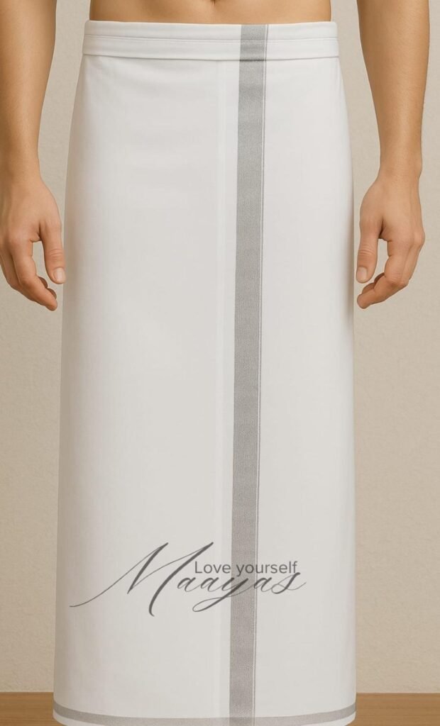 Silver Dhoti DS10002