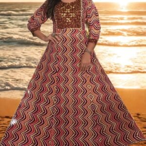 Western Dress WD10013