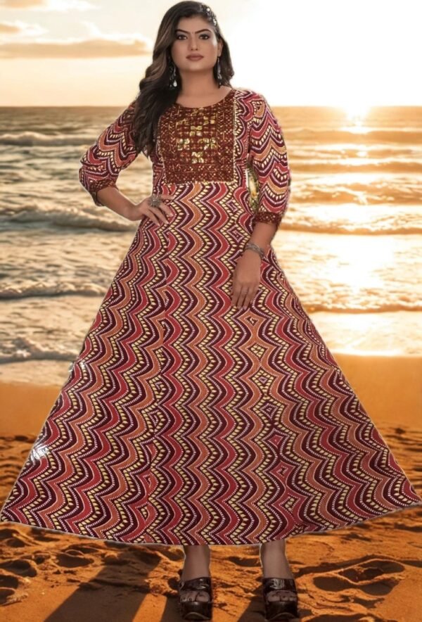 Western Dress WD10013