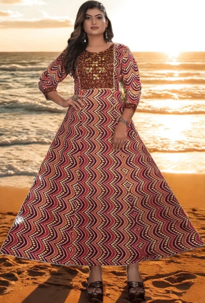 Western Dress WD10013