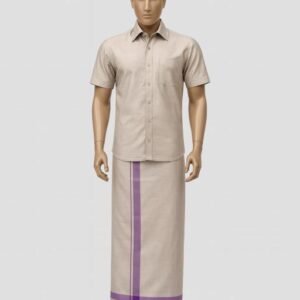 Dhoti set Lavender DS10007
