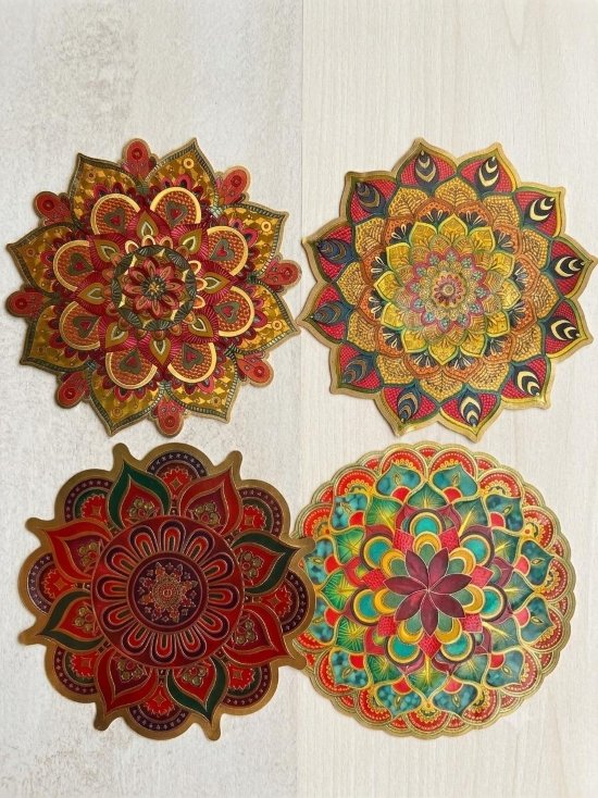 Rangoli stickers small KL10003