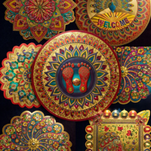 Rangoli stickers KL10004